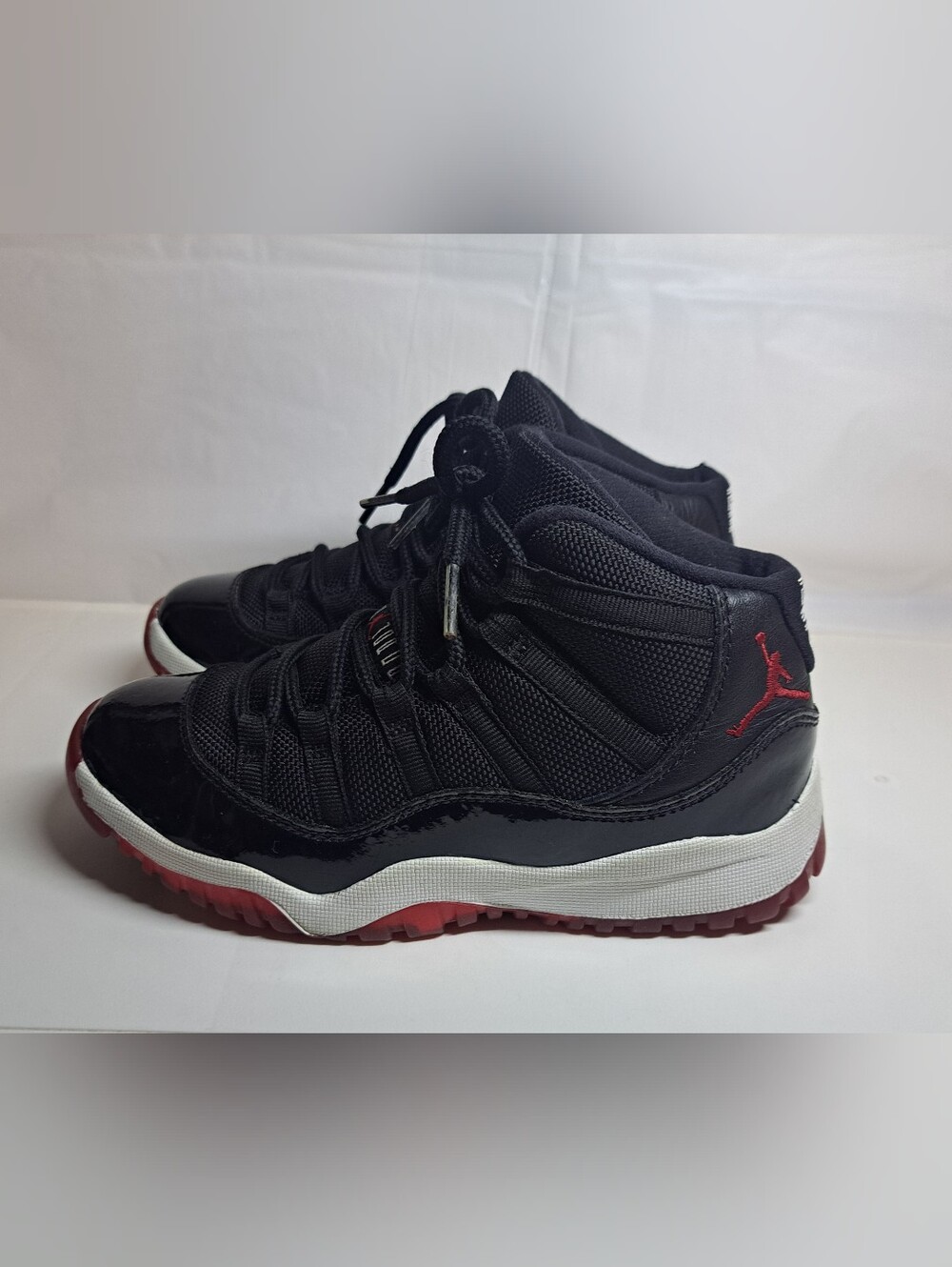 Jordan 11 Retro Bred Size 1Y